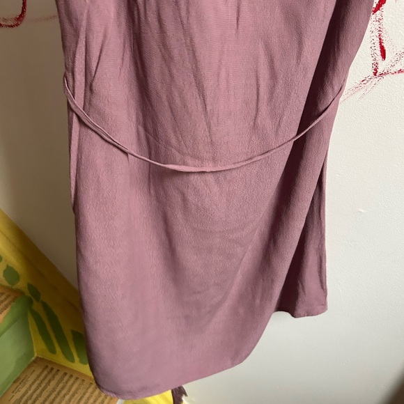 Lush Lavender Women's Top with Tie Detail Size S - Picture 4 of 16